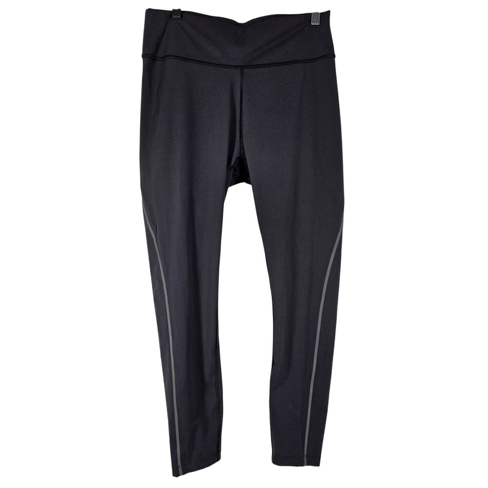 OUTDOOR VOICES WOMEN'S SUPERFORM CONTOUR BLACK LEGGINGS – SIZE LARGE – UPF 50